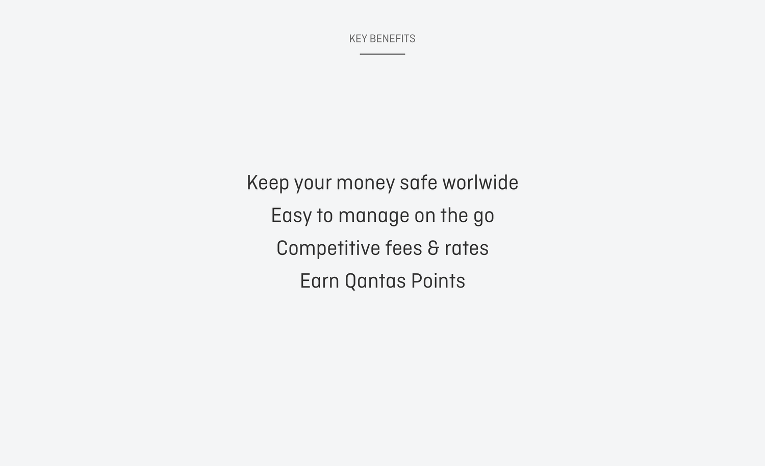 Benefits module